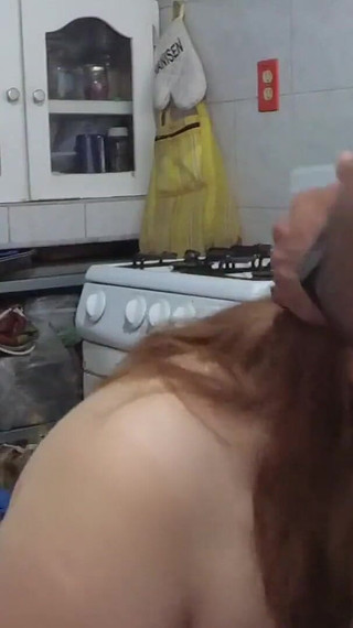 Face Fucking and Cooking Cum