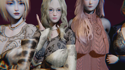 Lust Harem Character Overview