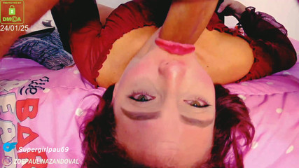 Redhead Sloppy Blowjob Full Sloppy