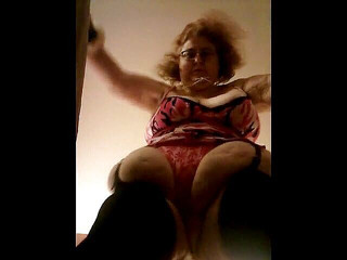 Nurse Vicki teasing her fans in stockings