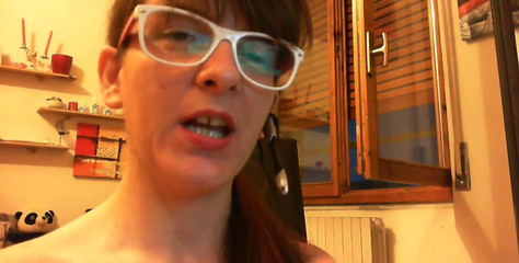 Your Stepdaddy's Want Take All This Dildo in Her Ass and Pussy Are Your Ready?