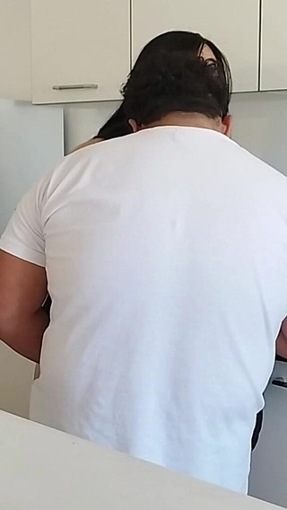 Stepmom Fucked in Kitchen