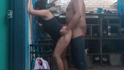 Indian Stepmother Was Washing Clothes, I Couldn't Unsee Her Delicious Ass and I Secretly Fucked Her