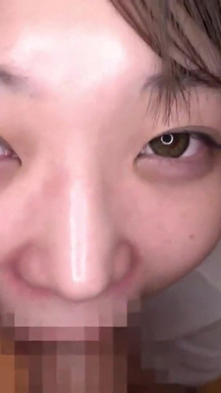 Cheerful Office Lady Grins Takes It to the Base and Savors a Throat Finish - D