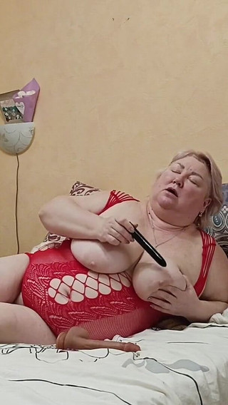 Masturbation of a Friend with Big Tits,ass and Big Hairy Cunt