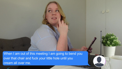 The Boss Controls Secretary Bliss