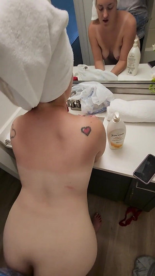 Shower Sneak to Slippery Lotion Love: Steamy Bathroom Sex