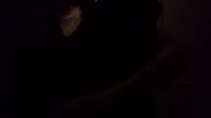 Big black hairy cunt masturbating at night in the darkness. Thickforest.