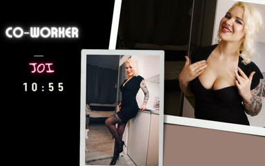 A Colleague From Work Sneaks Out with You. JOI - Jerk off Instructions