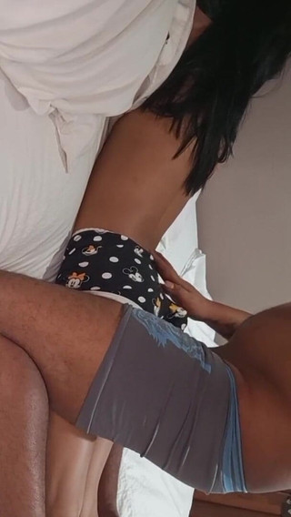 I Make My Skinny Stepsister Hot and Eager for Cock