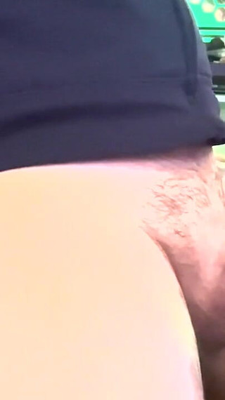 Milking a Cock Into a Condom