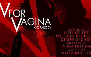 V for Vagina - VR Parody - Louise Lee and Melody Pleasure