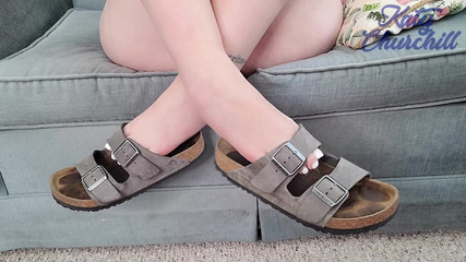 Teasing You with Dangling Birkenstocks