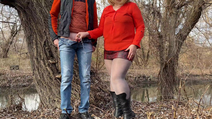 My mother-in-law made me pee in a open place