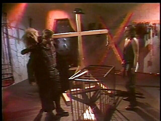 Horny slut roughed up by two guys