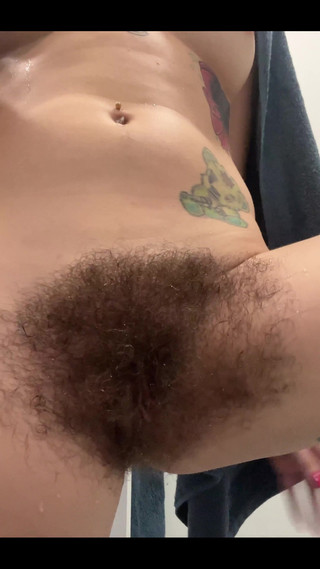 Spreading this bush right after a shower!