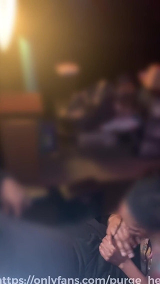 Cumshot in Her Mouth and on Her Lips