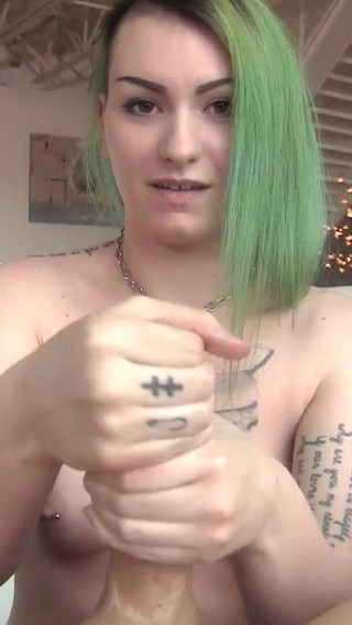 Alt stunner Paige Pierce rewards her man