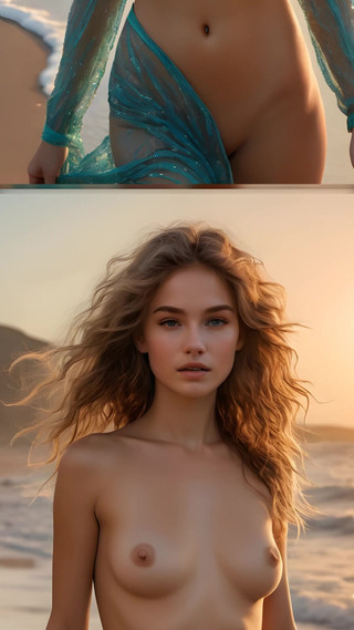 High-quality Artistic Nude Portraits of a Beautiful Young Woman 25 - Fine Art Series