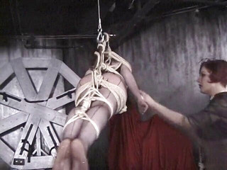 The lady loves to dominate over her female slave