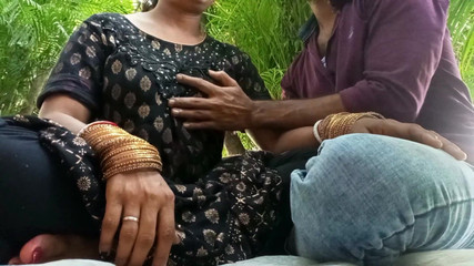 Fucked Girl in a Park Among People