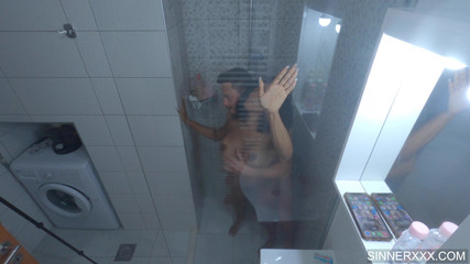 Big Booty Ebony Fucked Hard in Shower - Kiki Minaj