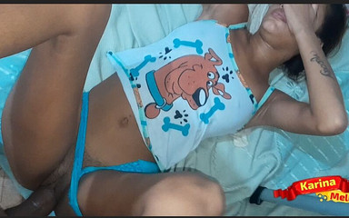 A Cute And Embarrassed Stepdaughter