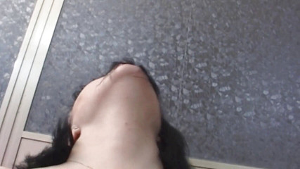 Italian brunette sucks a cock and gets ass fucked