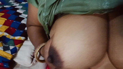 Neighbor's Stepaunty Said, Before Fucking Me, Massage My Breasts Well and Lick My Pussy to Get the Juice Out of It.