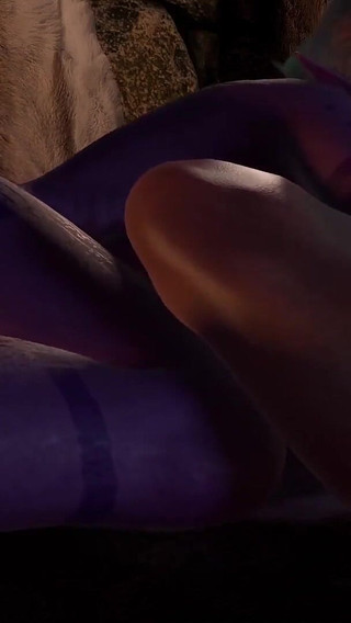 Night Elf Sucks Breton Dick in Skyrim - Skyrim - Warcraft Porn Parody