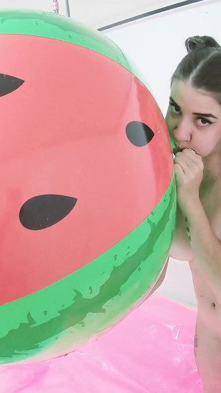 Free Inflatable Ball Piss Big Latin Ass