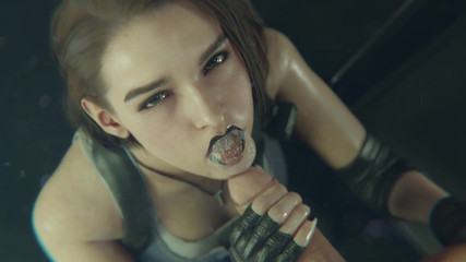 Jill Hot Sloppy Blowjob