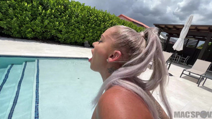 Hot Aussie Hayley Davies Blonde Gets Fucked and Lifted Outdoors by Jmac